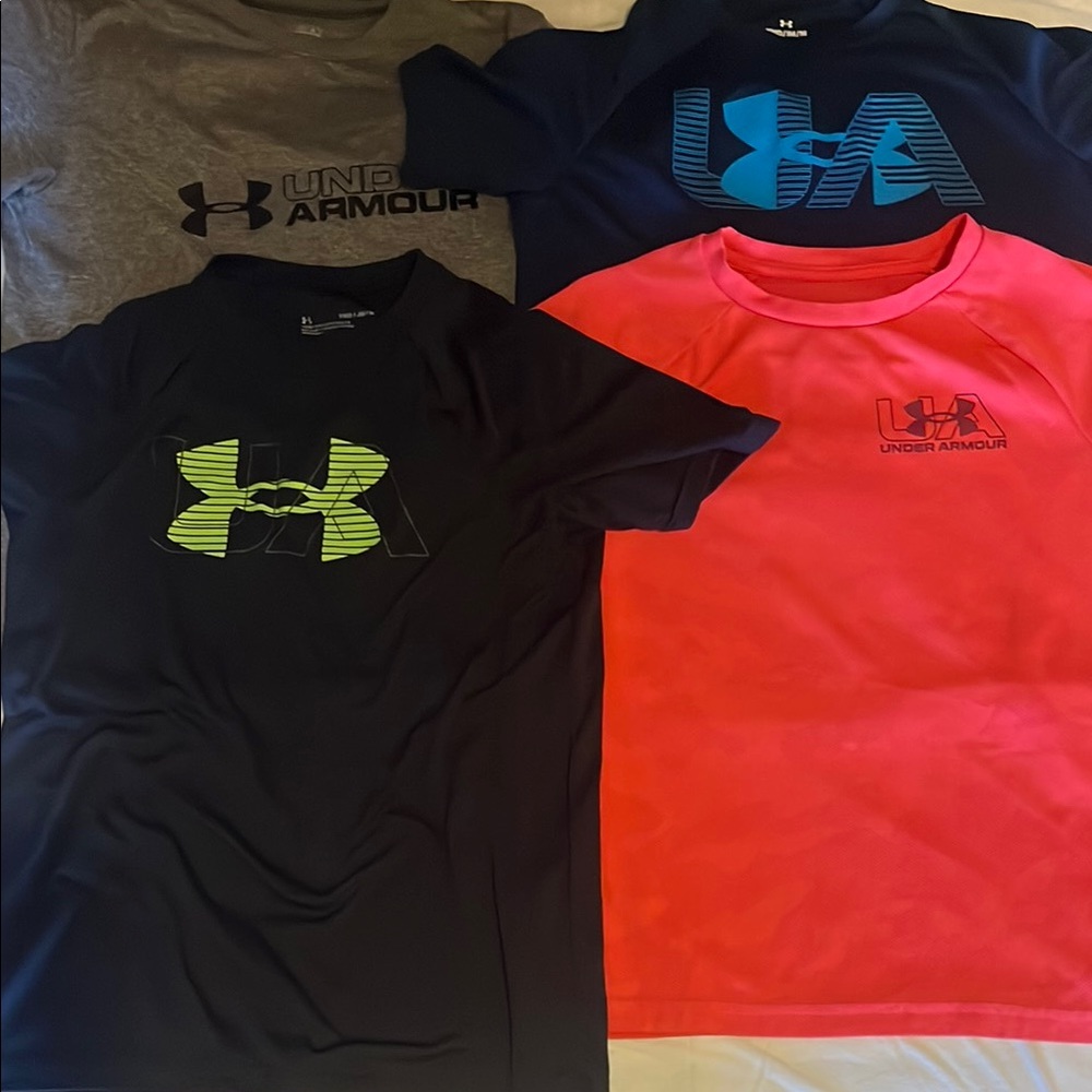 Under Armour Kids' Multi-Color Logo T-Shirts